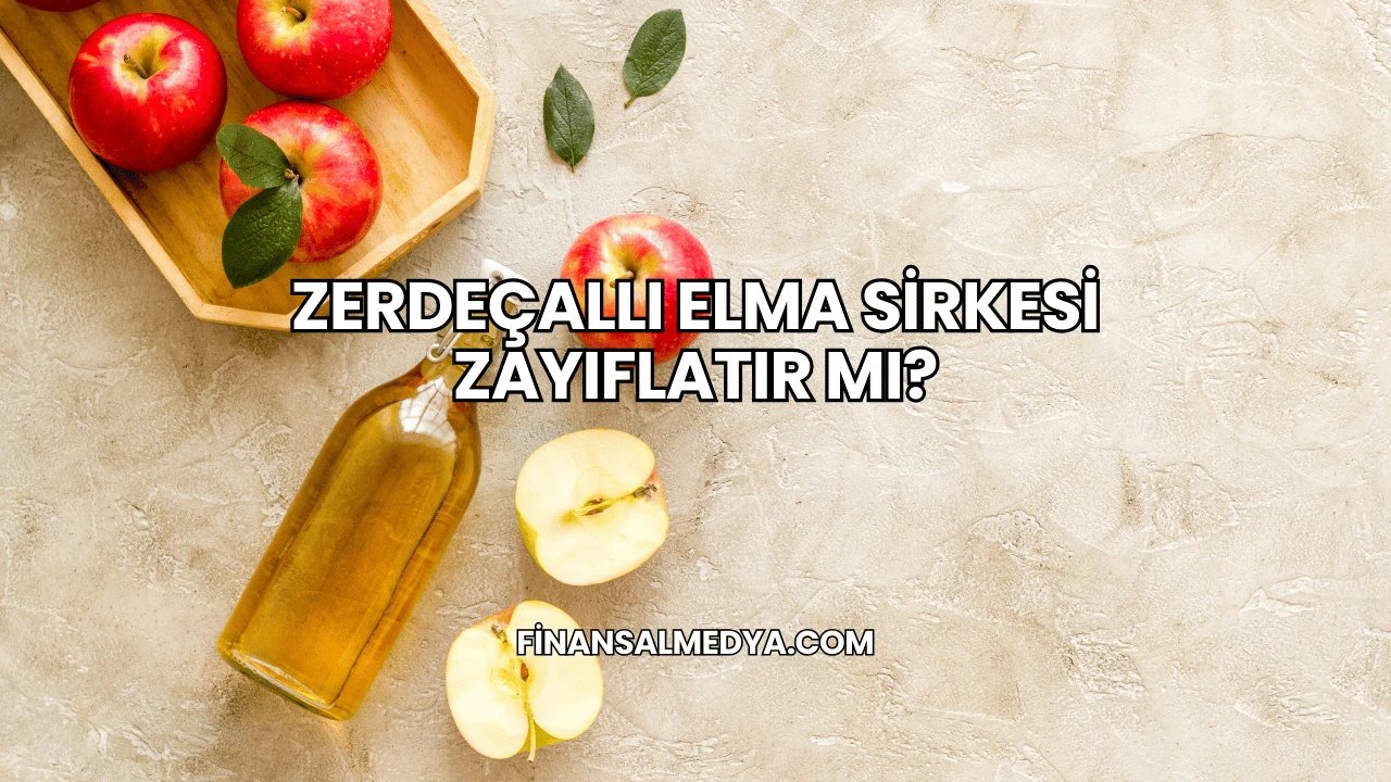 Zerdeçallı Elma Sirkesi Zayıflatır mı?
