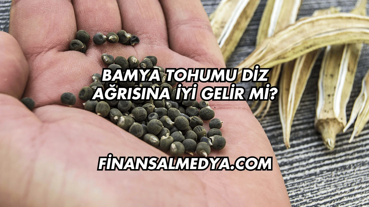 Bamya Tohumu Diz Ağrısına İyi Gelir mi?