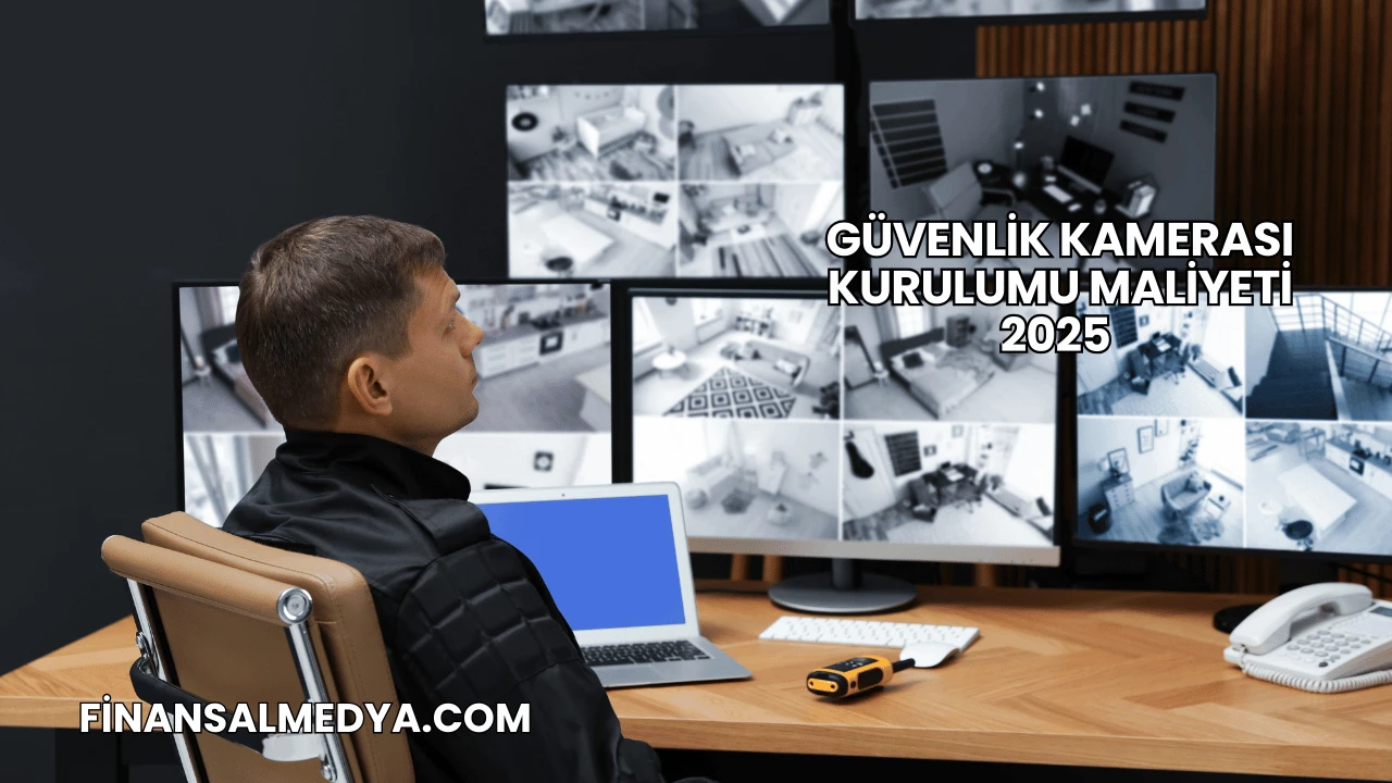 Güvenlik Kamerası Kurulumu Maliyeti 2025