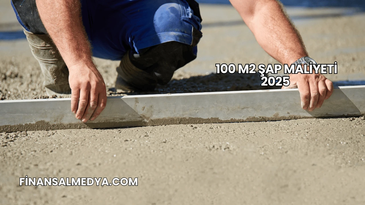 100 M2 Şap Maliyeti 2025