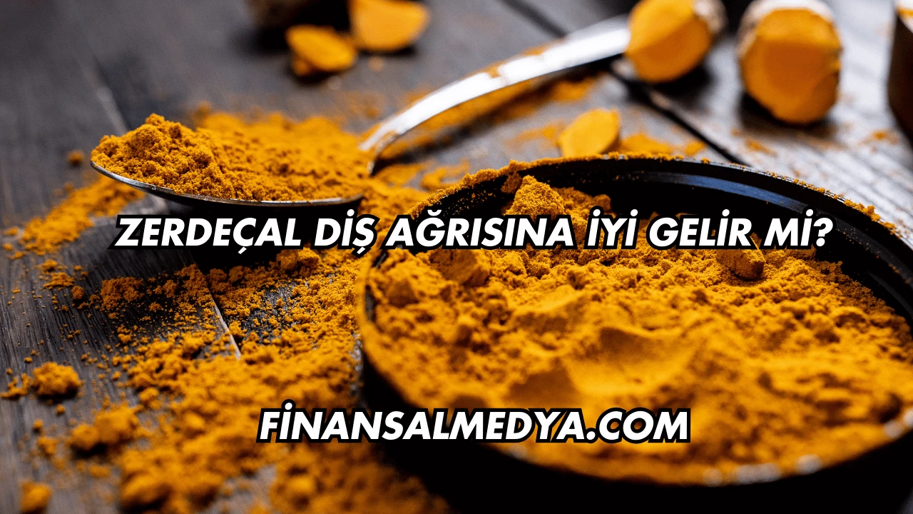 Zerdeçal Diş Ağrısına İyi Gelir mi?