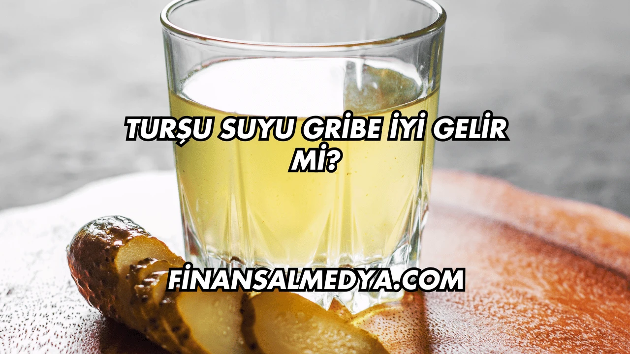 Turşu Suyu Gribe İyi Gelir mi?