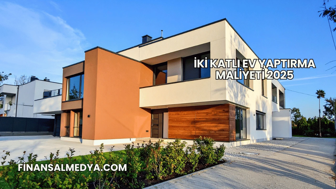 İki Katlı Ev Yaptırma Maliyeti 2025
