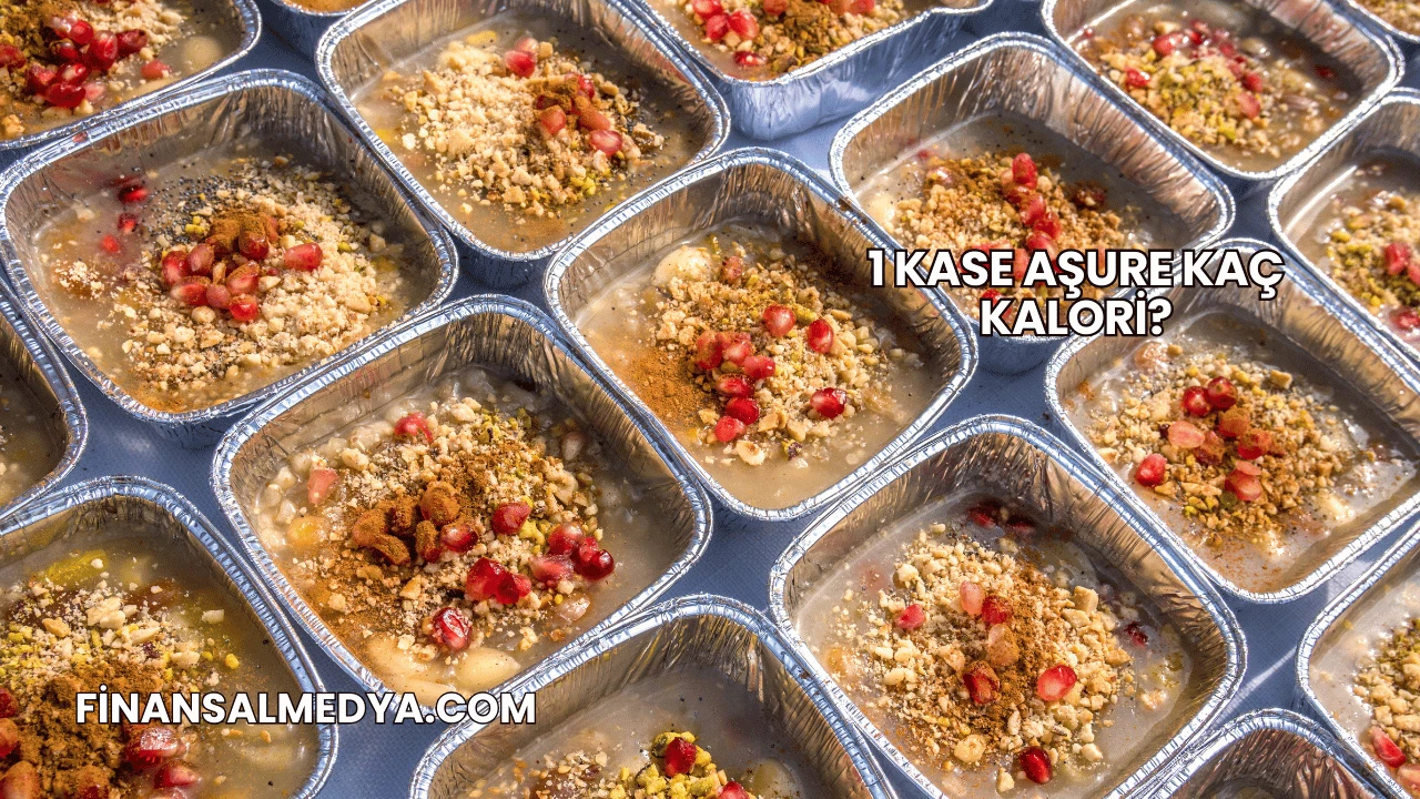 1 Kase Aşure Kaç Kalori?