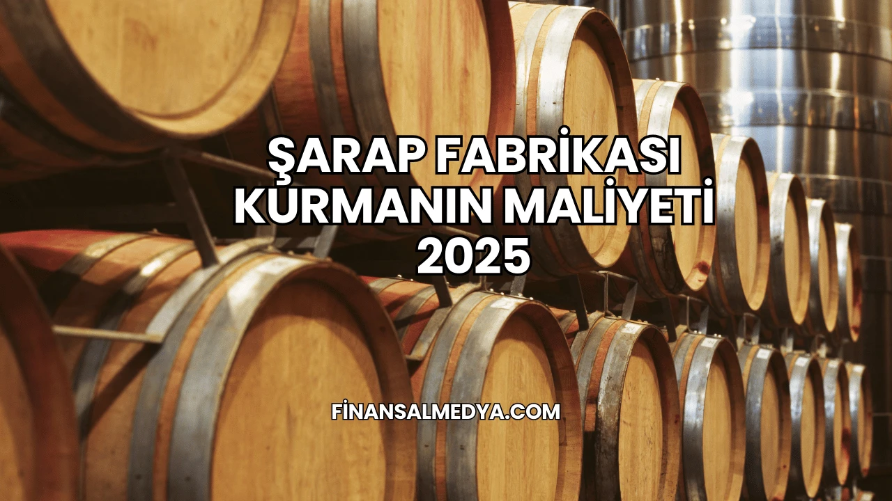 Şarap Fabrikası Kurmanın Maliyeti 2025