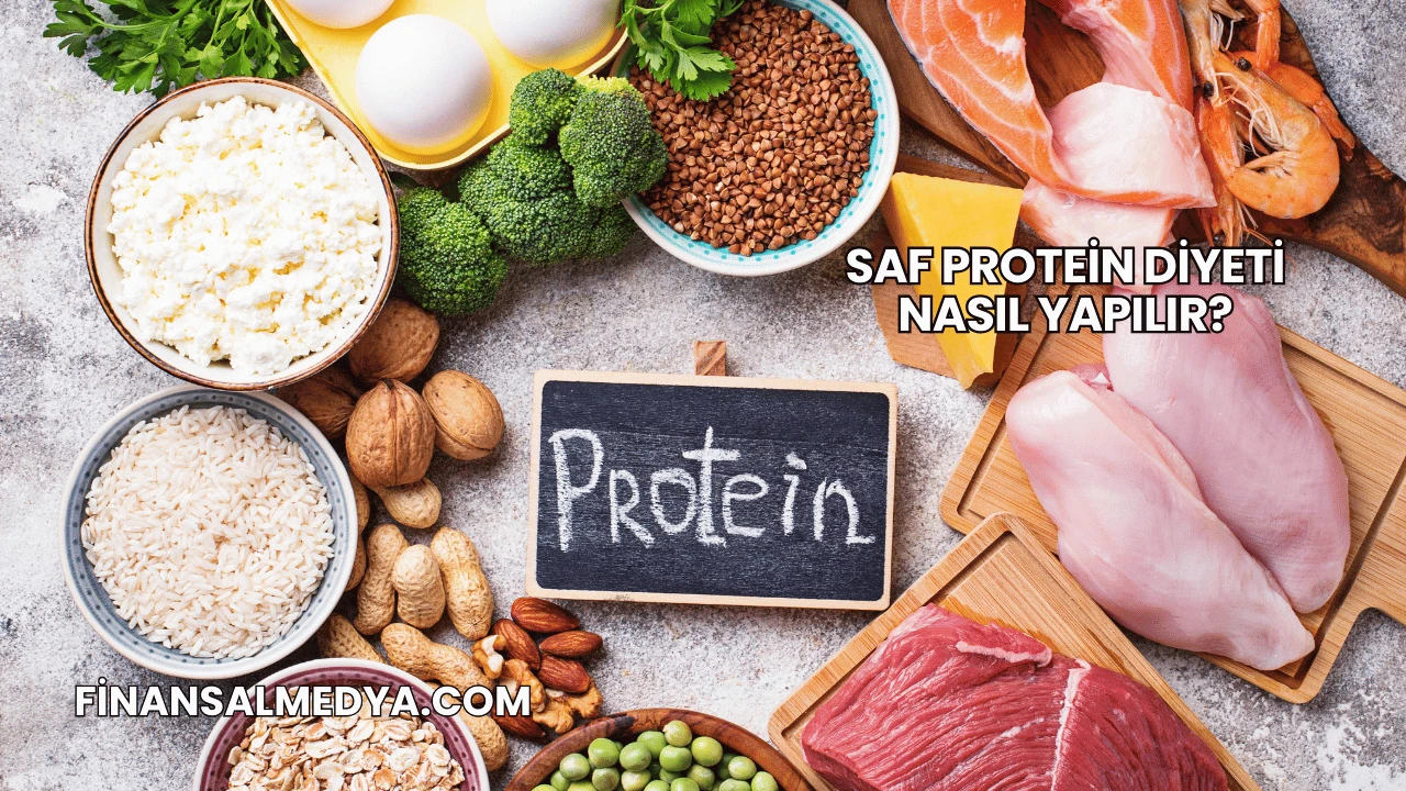 Saf Protein Diyeti Nasıl Yapılır?
