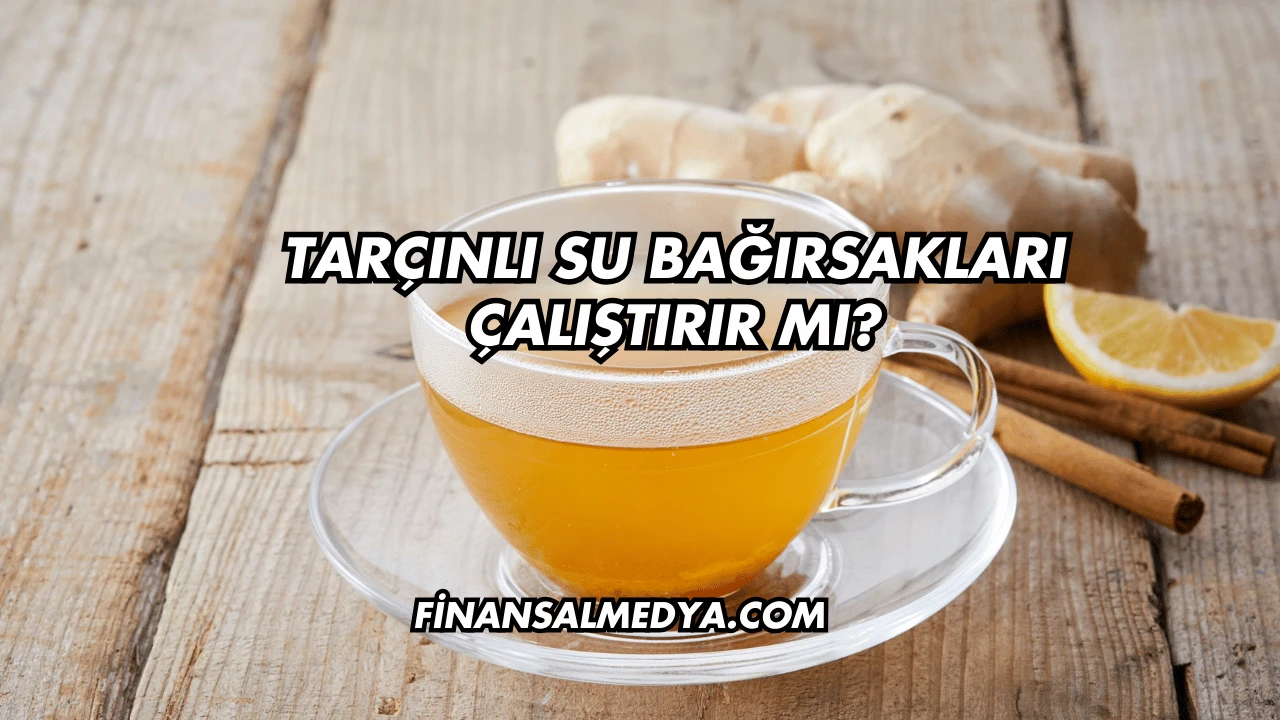 Tarçınlı Su Bağırsakları Çalıştırır mı?