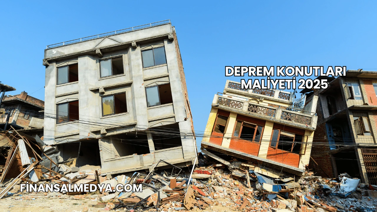 Deprem Konutları Maliyeti 2025