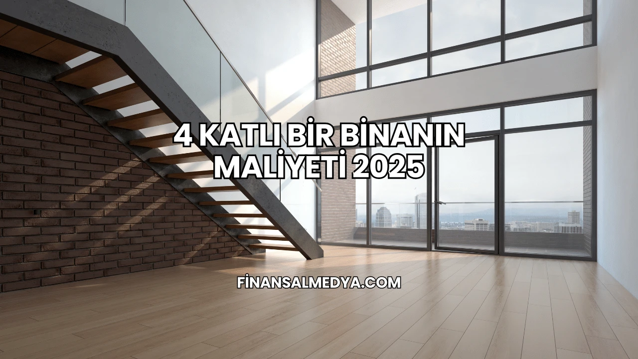 4 Katlı Bir Binanın Maliyeti 2025