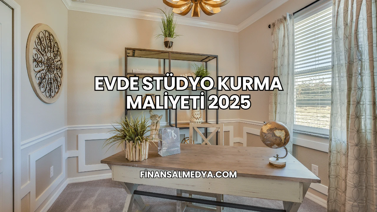 Evde Stüdyo Kurma Maliyeti 2025