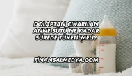 Dolaptan Çıkarılan Anne Sütü Ne Kadar Sürede Tüketilmeli?