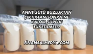 Anne Sütü Buzluktan Çıktıktan Sonra Ne Kadar Sürede Tüketilmeli?