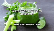 Maydanoz Suyu Ödem Attırır mı?