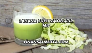 Lahana Suyu Zayıflatır mı?