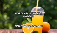 Portakal Suyu Kaç Kalori?