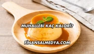 Muhallebi Kaç Kalori?