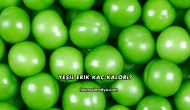 Yeşil Erik Kaç Kalori?