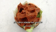 Çiğ Köfte Dürüm Kaç Kalori?
