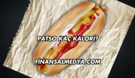 Patso Kaç Kalori?