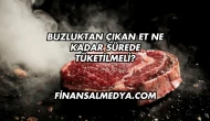 Buzluktan Çıkan Et Ne Kadar Sürede Tüketilmeli?