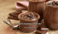 Diyette Puding Yenir mi?