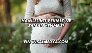 Hamilelikte Pekmez Ne Zaman Yenmeli?