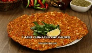 1 Tane Lahmacun Kaç Kalori?