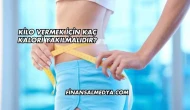 Kilo Vermek İçin Kaç Kalori Yakılmalıdır?