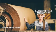 Karton Fabrikası Maliyeti 2025