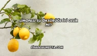 Limonlu Su Öksürüğe İyi Gelir mi?