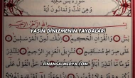Yasin Dinlemenin Faydaları