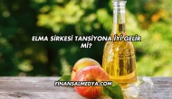 Elma Sirkesi Tansiyona İyi Gelir mi?