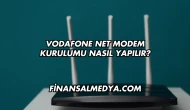 Vodafone Net Modem Kurulumu Nasıl Yapılır?