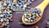 Menengiç Tohumu Zayıflatır mı?