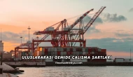 Uluslararası Gemide Çalışma Şartları