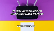 Tp Link Ac1200 Modem Kurulumu Nasıl Yapılır?