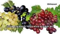 Üzüm Çekirdeği Tozu Kilo Aldırır mı?