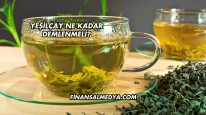 Yeşilçay Ne Kadar Demlenmeli?