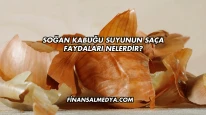 Soğan Kabuğu Suyunun Saça Faydaları Nelerdir?