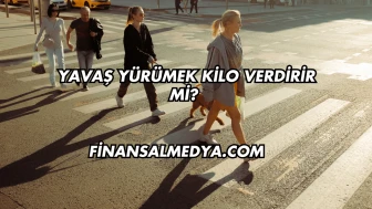 Yavaş Yürümek Kilo Verdirir mi?