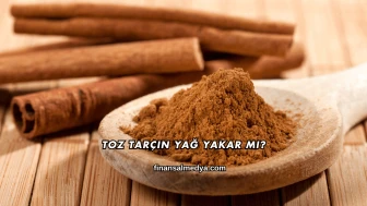 Toz Tarçın Yağ Yakar mı?