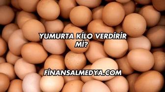 Yumurta Kilo Verdirir mi?