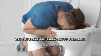 Oruç Tutarken Kusmak Orucu Bozar mı?