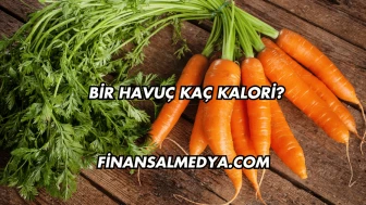 Bir Havuç Kaç Kalori?