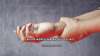Bilek Ağrısına Ne İyi Gelir?