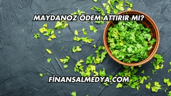 Maydanoz Ödem Attırır mı?