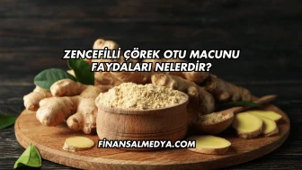 Zencefilli Çörek Otu Macunu Faydaları Nelerdir?