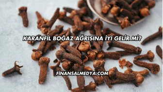 Karanfil Boğaz Ağrısına İyi Gelir mi?