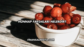 Hünnap Faydaları Nelerdir?