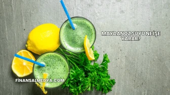 Maydanoz Suyu Ne İşe Yarar?